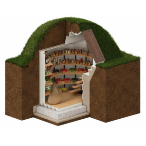 Erdkeller 200 x 175 x 280cm