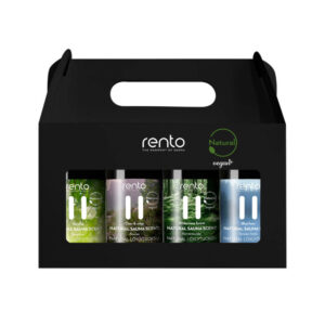 4er Set Rento Bio Saunaaufgüsse "Natural"