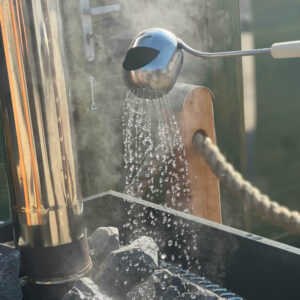 Saunakelle "Regentropfen" - Limitiert