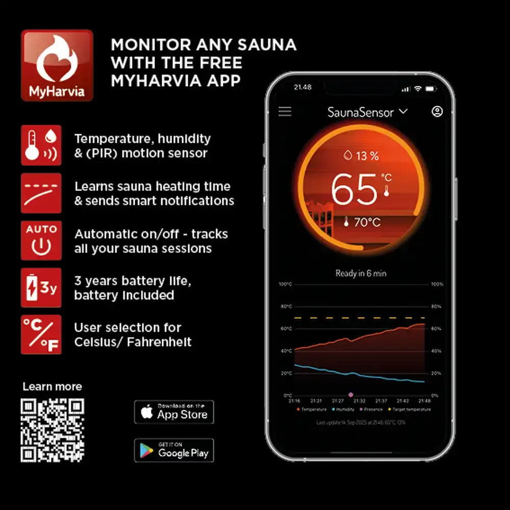 My Harvia Smart Sauna Sensor – Bild 4