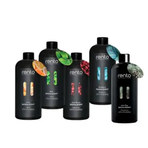 Rento Saunaaufguss 5er Set – Premium Duftöle für Sauna