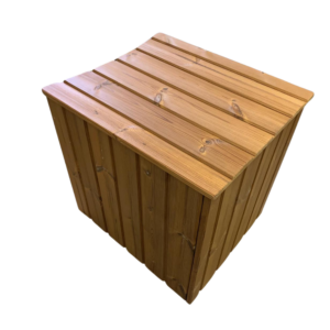 Filterkasten Thermoholz Hot Tub rund