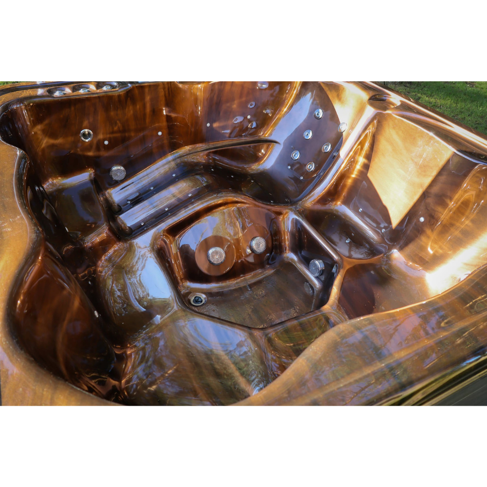 Hot Tub Monaco 220 × 220 cm mit Whirlpool & Luftmassage – Bild 3