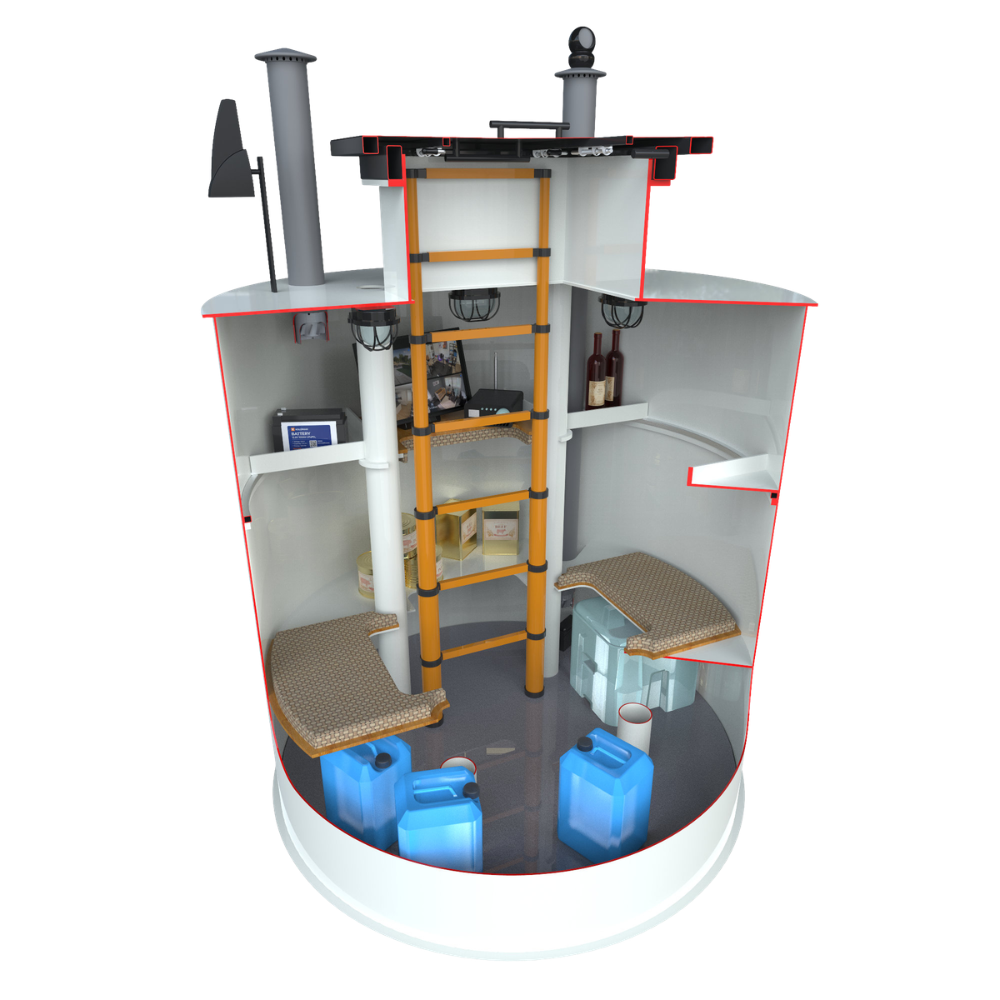 Schutzraum ECO – Unterirdischer Schutzraum & Vorratskeller – Bild 8