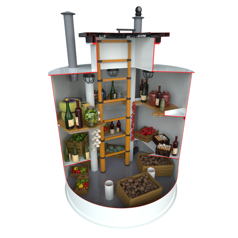 Schutzraum ECO – Unterirdischer Schutzraum & Vorratskeller – Bild 2