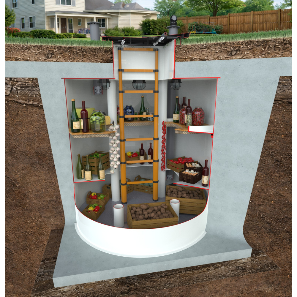 Schutzraum ECO – Unterirdischer Schutzraum & Vorratskeller – Bild 4