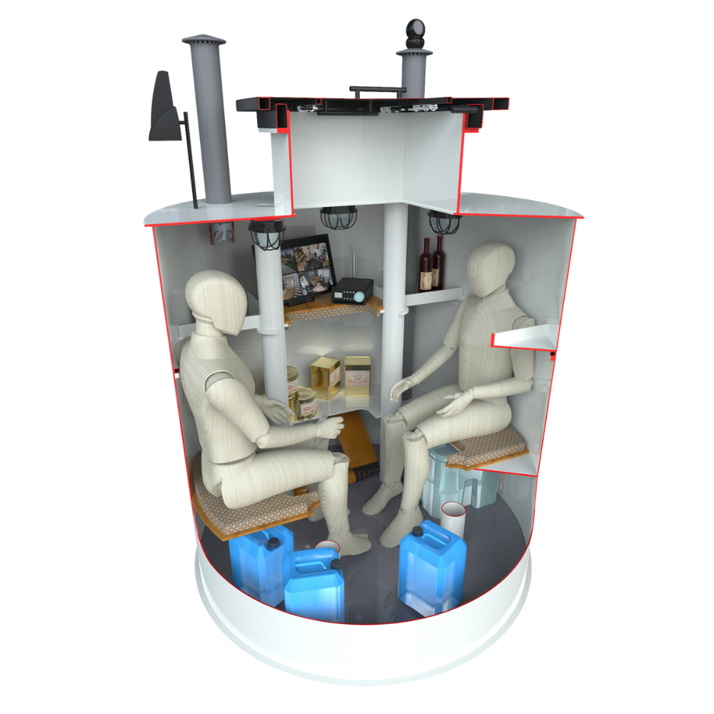 Schutzraum ECO – Unterirdischer Schutzraum & Vorratskeller – Bild 7