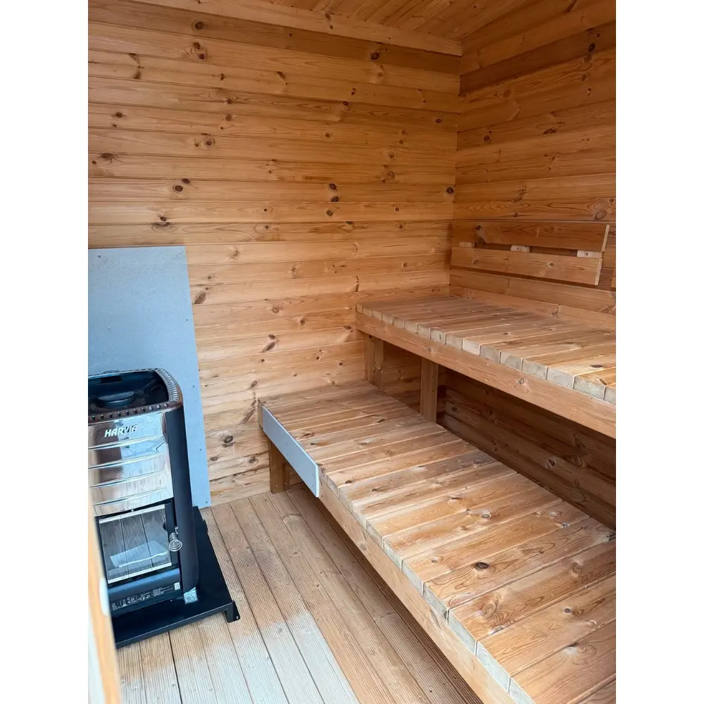 Innenansicht Gartensauna