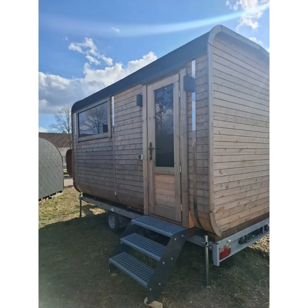 Sauna Cube 4m Vorraum Front