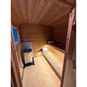 Sauna mit Vorraum sofort verfügbar Ausstellung Klosterfelde