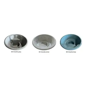 Farben der Hot Tub 3D Granit Wanne