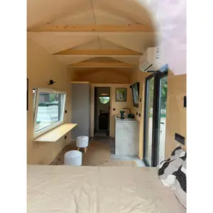 Wohnbereich des Tiny House 18 m²